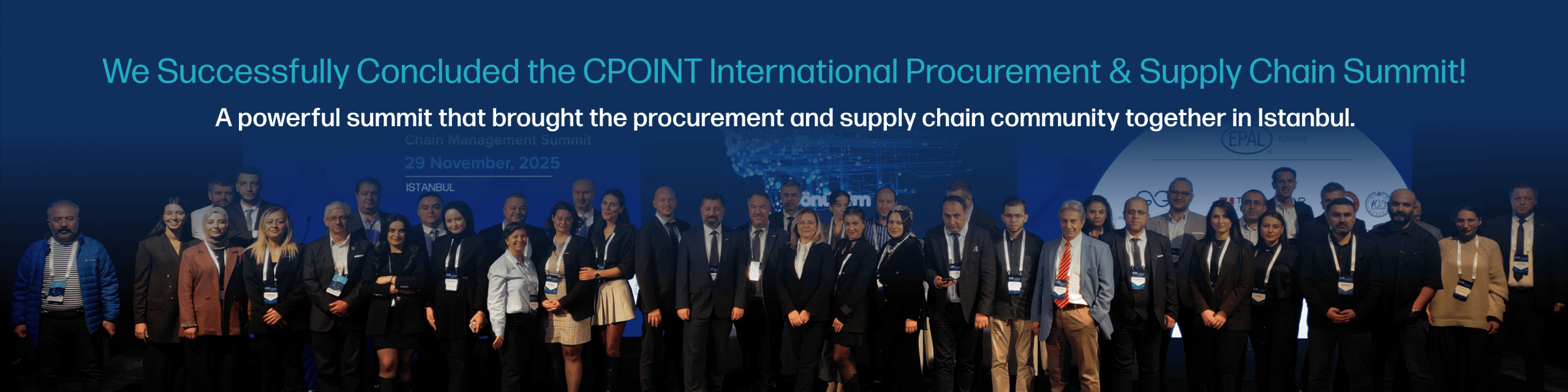 EN - We Successfully Concluded the CPOINT International Procurement & Supply Chain Summit!